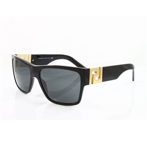 versace ve4296 sunglasses gb1 81 black|Versace™ VE4296 GB1/81 59 Black Sunglasses.